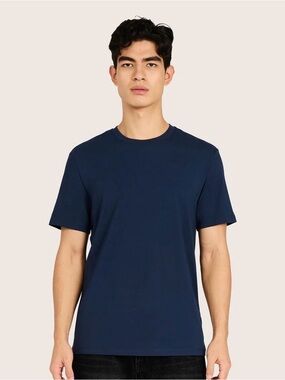 BOODY Classic Men's Crew Neck T-Shirt - Navy